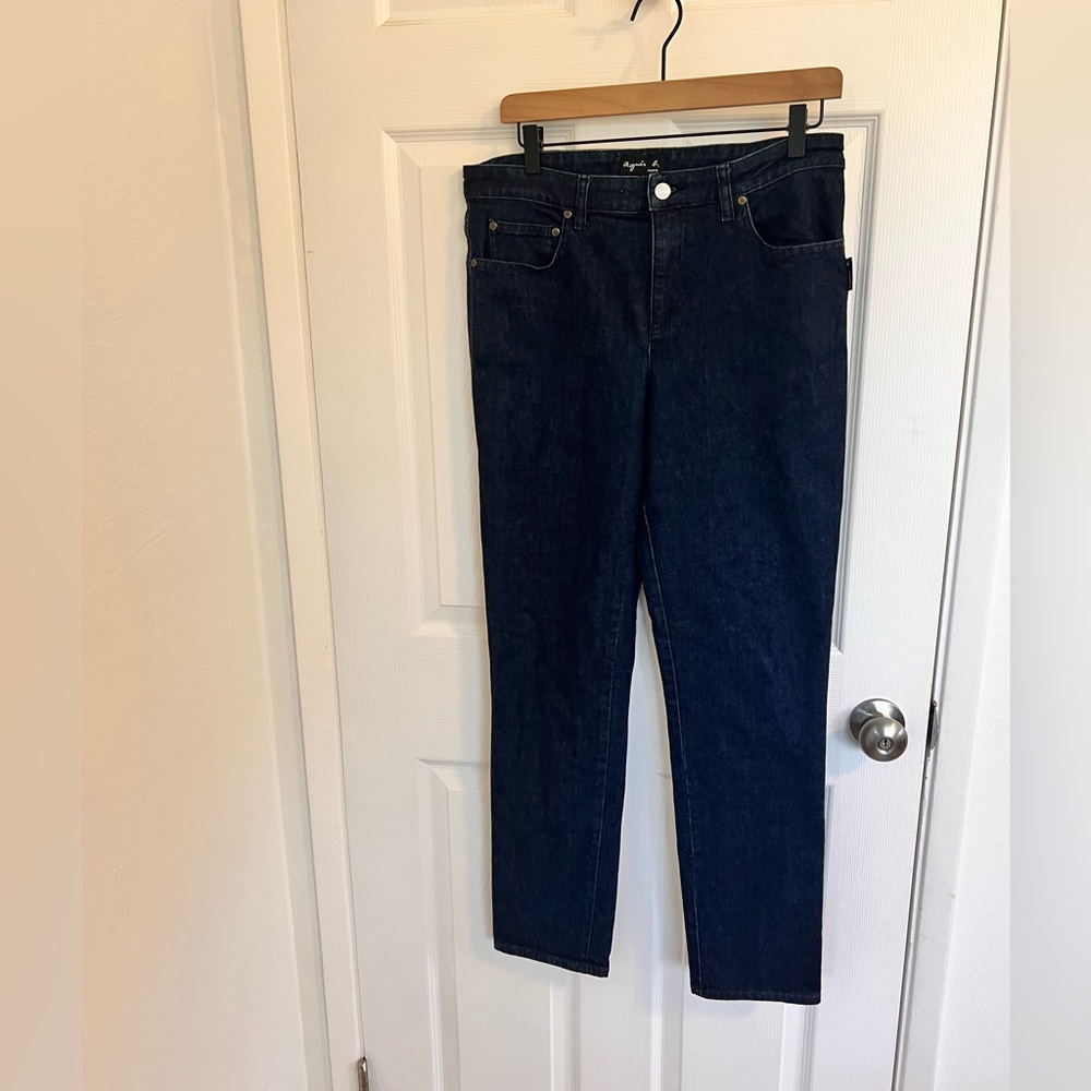 Agnes B Paris Dark Jeans Size 42